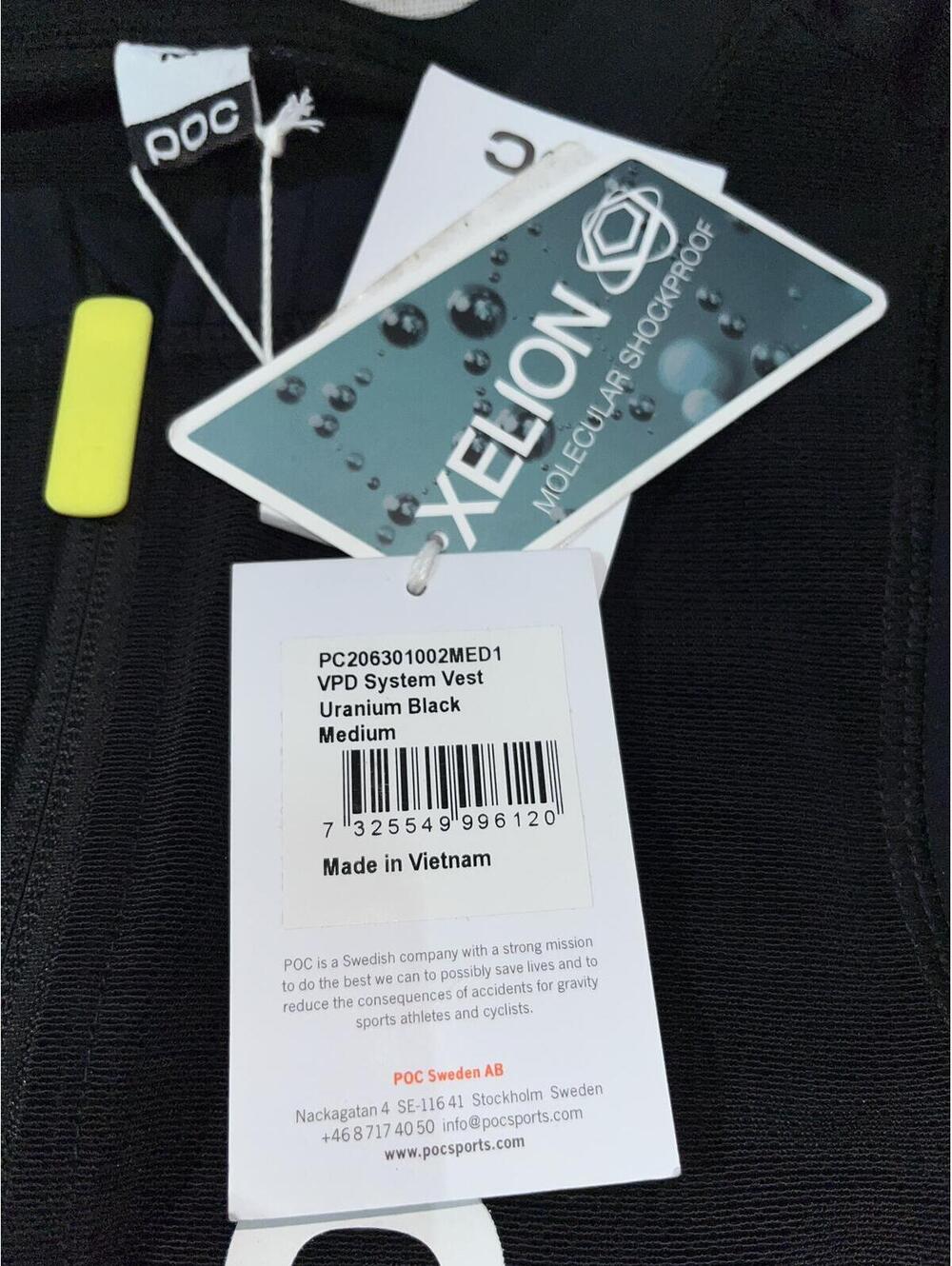 POC VPD System Vest Medium NWT